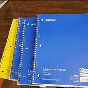 Pen & Gear Notebook Bundle (4) Notebooks Brand New